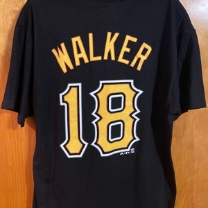 Pittsburgh Pirates Neil Walker Jersey T-shirt- Medium- New
